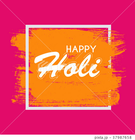Happy Holi  abstract colorful  background 37987658