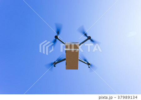 ドローン 宅配 37989134