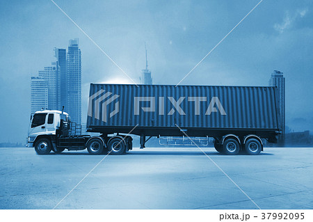 Transportation, import-export  logistics concept 37992095