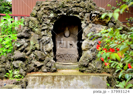千住氷川神社境内の福徳弁才天 37993124