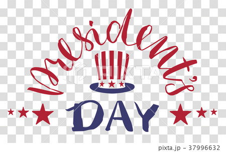 President's day handwritten calligraphy text President's day handwritten calligraphy text 37996632