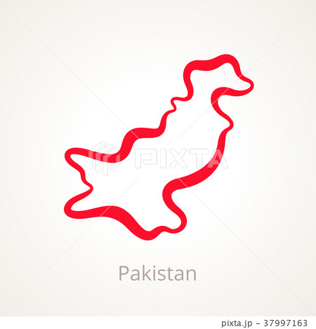 Pakistan - Outline Map Pakistan - Outline Map 37997163