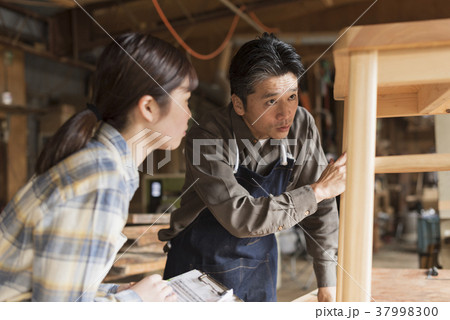 家具職人 師弟イメージ ワークショップ 家具職人 師弟イメージ ワークショップ 37998300