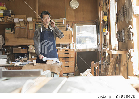 家具職人　受注イメージ 37998479