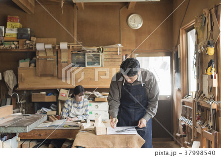 家具職人 師弟イメージ ワークショップ 家具職人 師弟イメージ ワークショップ 37998540