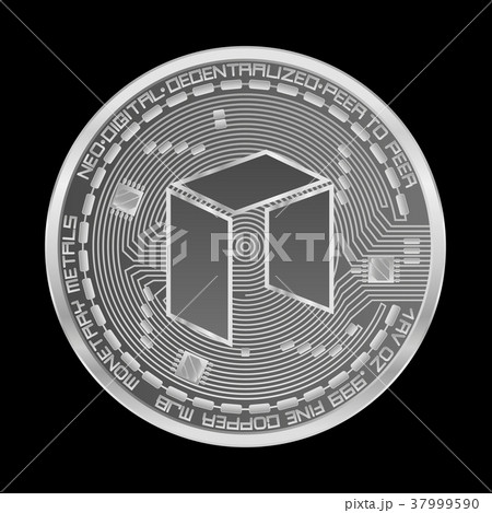 Crypto currency neo silver symbol 37999590