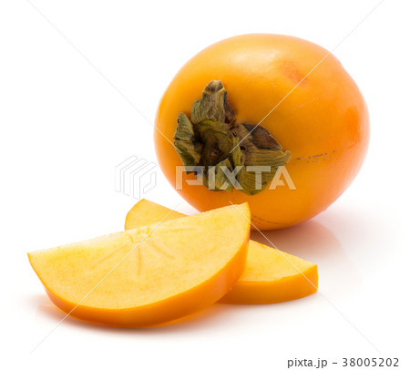 Persimmon sharon isolated on white 38005202