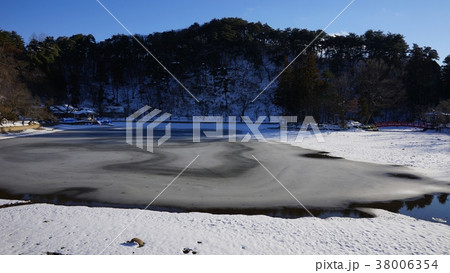須坂市臥竜公園の冬 38006354