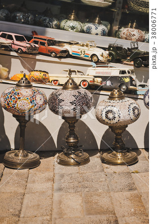 Street shop with Souvenirs of the resort 8604. Street shop with Souvenirs of the resort 8604. 38006771