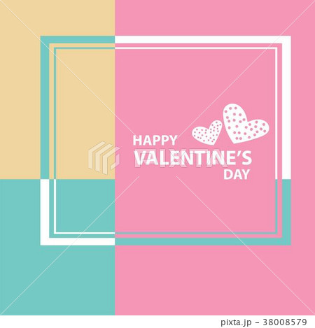 Happy Valentine's day background Heart Shaped  38008579