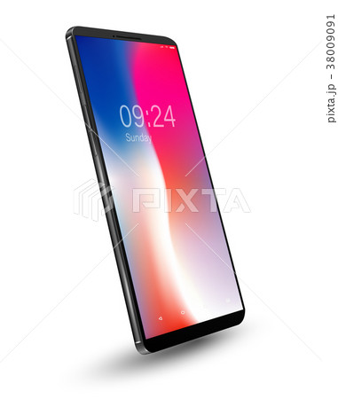 Realistic smartphones isolated 38009091