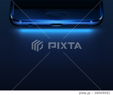Smartphone bottom. 38009092
