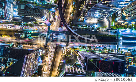 Aerial view of Bangkok City. 38010062