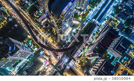 Aerial view of Bangkok City. 38010064
