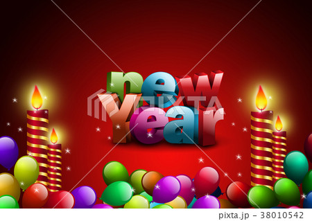 Happy New Year 2015 celebration concept Happy New Year 2015 celebration concept 38010542