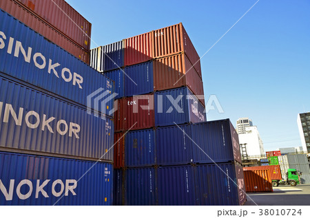 コンテナヤード コンテナヤード 38010724