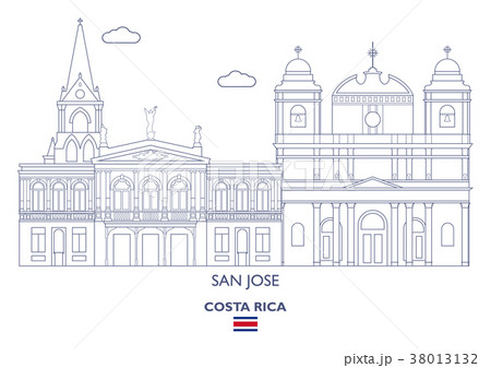 San Jose City Skyline, Costa Rica San Jose City Skyline, Costa Rica 38013132
