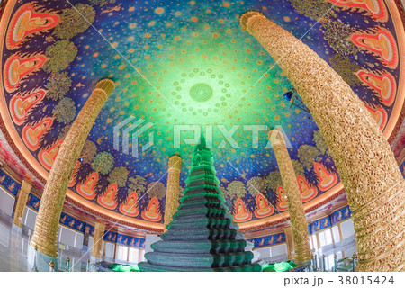 タイ　バンコク　ワット パクナム　 38015424