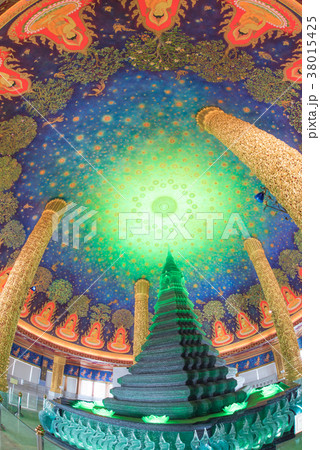 タイ　バンコク　ワット パクナム　 38015425