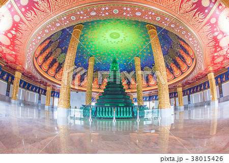 タイ　バンコク　ワット パクナム　 38015426