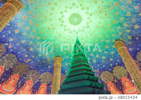 タイ バンコク ワット パクナム  タイ バンコク ワット パクナム  38015434