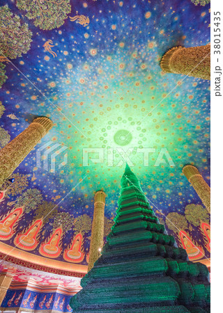 タイ　バンコク　ワット パクナム　 38015435