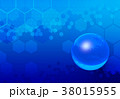 背景・バックグラウンド　ブルー 38015955