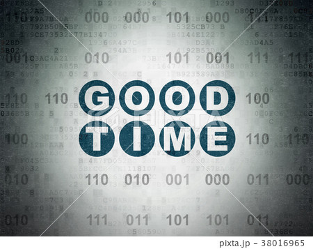 Timeline concept: Good Time on Digital Data Paper Timeline concept: Good Time on Digital Data Paper 38016965