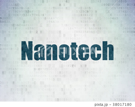 Science concept: Nanotech on Digital Data Paper Science concept: Nanotech on Digital Data Paper 38017180