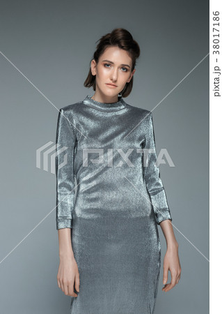 Fashion woman portrait. Beautiful model. 38017186