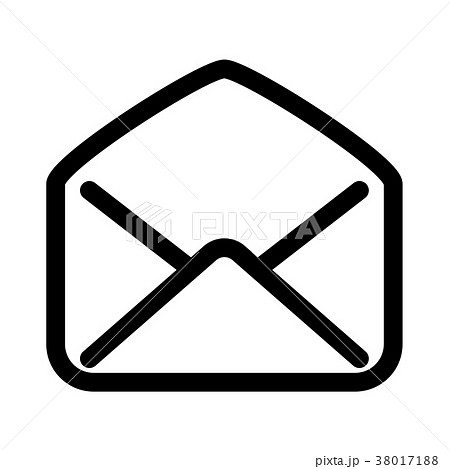 Open mail envelope icon. Symbol of read e-mail 38017188