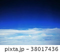 Beautiful shading blue sky over white cloud 38017436