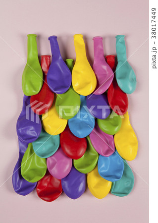 colorful deflated balloons pattern 38017449