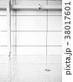 Wall and reflection terrazzo floor in B/W 38017601
