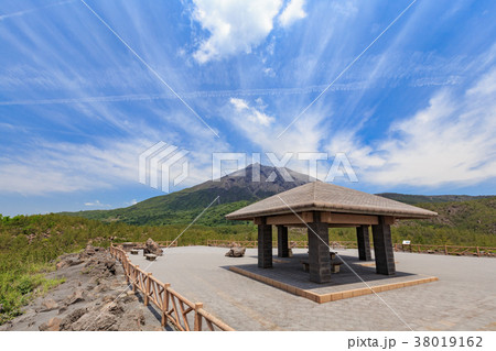 有村溶岩展望所 -桜島 大正溶岩原に作られた360度広がる眺望の展望所- 38019162