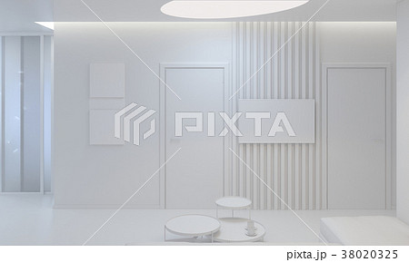 render of private lobby space 38020325