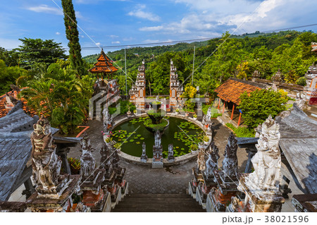 Buddhist temple of Banjar - island Bali Indonesia 38021596