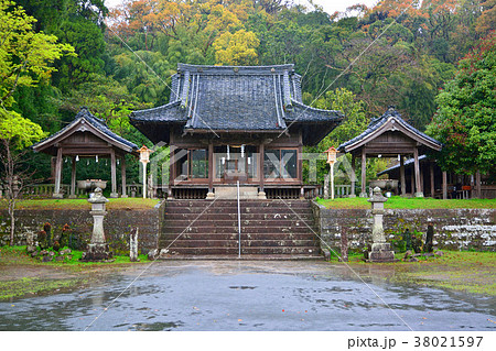 南さつま市　竹田神社（たけだじんじゃ） 38021597