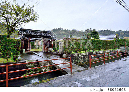 南さつま市加世田武田の町並み 38021668