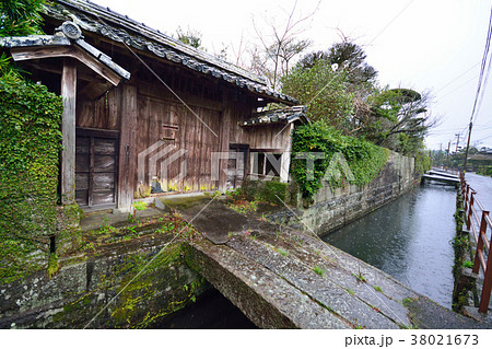 南さつま市加世田武田の町並み 南さつま市加世田武田の町並み 38021673