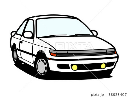 懐かしめ国産スポーツカー 白 自動車イラスト 懐かしめ国産スポーツカー 白 自動車イラスト 38023407
