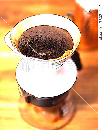 ドリップコーヒー ドリップコーヒ 図解 38024115
