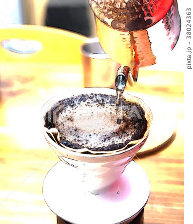 ドリップコーヒー ドリップコーヒ 図解 38024363