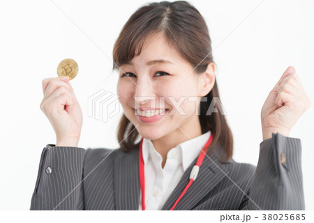 ビットコイン・OL(白バック) ビットコイン・OL(白バック) 38025685