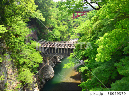猿橋からの桂川渓谷-27260 猿橋からの桂川渓谷-27260 38029379