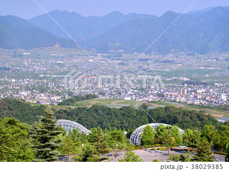 フルーツ公園からの春の風景-27269 フルーツ公園からの春の風景-27269 38029385