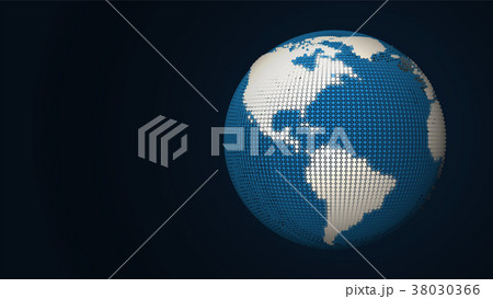 Abstract Earth Map 38030366