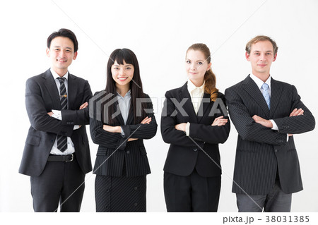 グローバルビジネス　白バックイメージ 38031385
