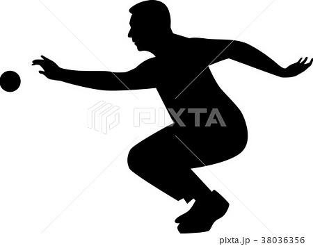 Bocce Player Boule 38036356