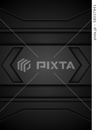 Black technical concept abstract background 38037941